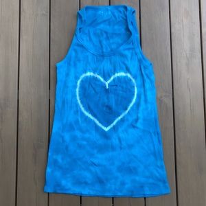 Delia’s Tie Dyed Tank Blue
